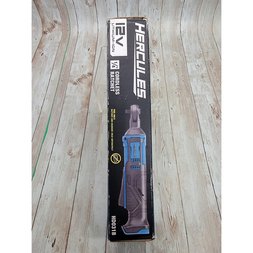 Hercules HD031B 12V lithium-ion 1/4in Cordless Ratchet Tool Only Brand New